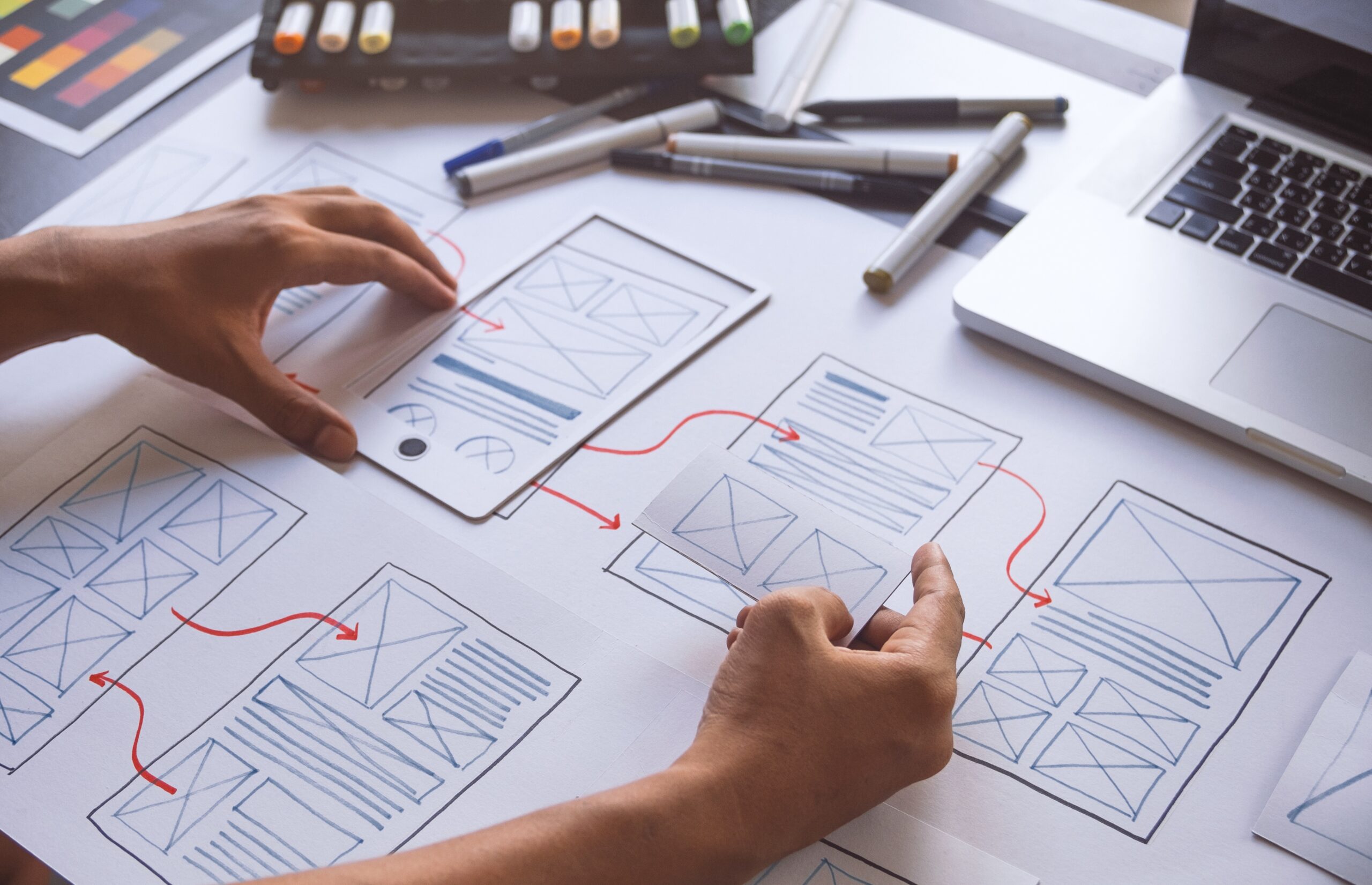 homepage design best practice