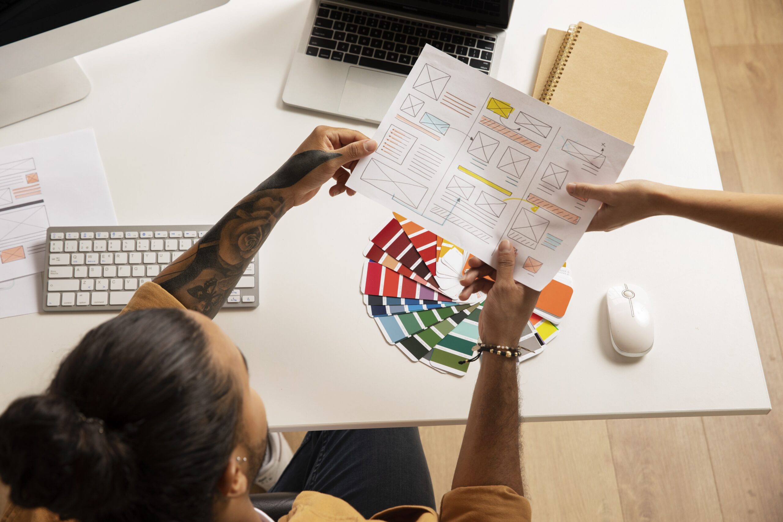 logo design vs brand identity